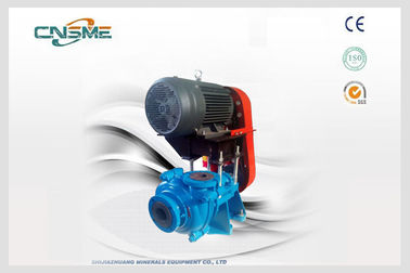 2 / 1.5 B - R Natural Rubber Lined Slurry Pumps Untuk Rugged Tailings