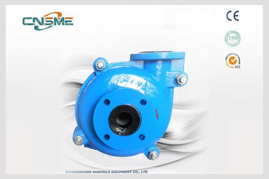 R55 Horizontal Slurry Pump For Corrosive Slurry Transfer / Mining Open Impeller Type